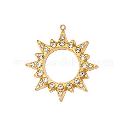 304 Stainless Steel Rhinestone Pendants&nbsp;STAS-OY013-54G