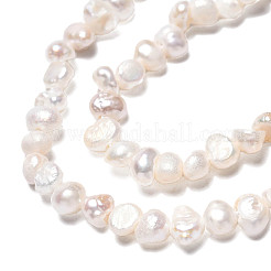 Natural Cultured Freshwater Pearl Beads Strands&nbsp;PEAR-N014-03B