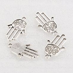 Tibetan Style Alloy Pendants&nbsp;TIBEP-23356-AS-NR