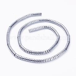 Electroplate Non-Magnetic Synthetic Hematite Beads Strands&nbsp;G-F510-03P-4mm