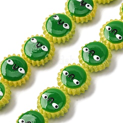 Fuuny Baking Paint Glass Enamel Beads&nbsp;LAMP-Q045-01J