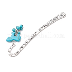 Synthetic Turquoise Bookmark&nbsp;AJEW-JK00405