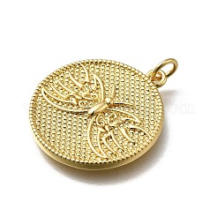 Brass Pendants&nbsp;KK-C090-41G-04