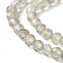 Natural Agate Round Beads Strand&nbsp;X-G-L084-4mm-08
