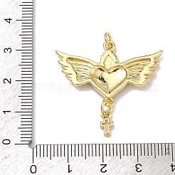 Brass Enamel Pendants&nbsp;KK-Z153-07G
