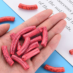 Opaque Crackle Acrylic Beads&nbsp;MACR-S372-002N-005