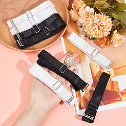 8 Pcs 2 Colors Simple Polyester Shirt Stay Belt&nbsp;AJEW-GO0001-41