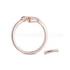 925 Sterling Silver Cuff Rings&nbsp;TS-R413-RG