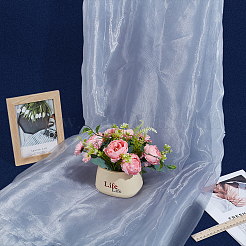 6M Polyester Gauze Fabric&nbsp;DIY-MA0007-13A