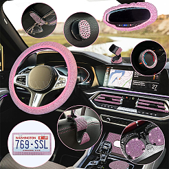 Rhinestones Sparkly Car Accessories&nbsp;DIY-AR0005-29