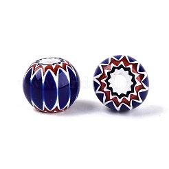 Handmade Millefiori Glass Rondelle Beads&nbsp;LA-UK0001-01