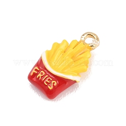 Fries Alloy Enamel Charms&nbsp;X-ENAM-P264-01D-G