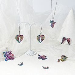 24Pcs 12 Style Plated Alloy Pendants&nbsp;PALLOY-PH0001-85
