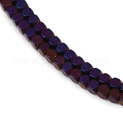 Electroplate Non-magnetic Synthetic Hematite Beads Strands&nbsp;G-I175-09E