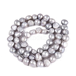 Natural Cultured Freshwater Pearl Beads Strands&nbsp;PEAR-N014-06C-01