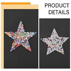 12Pcs 2 Style Star Shape Hotfix Rhinestone&nbsp;DIY-CA0005-96