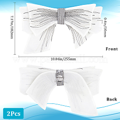 Ppolyester Thread Iron on/Sew On Patches&nbsp;PATC-WH20007-04A-02