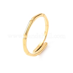 304 Stainless Steel Open Cuff Rings for Women&nbsp;RJEW-K309-13G