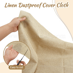 Burlap Speaker Grill Cloth&nbsp;AJEW-WH0459-94C