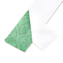 Self Adhesive Single Face Pattern Printed Burlap Ribbon&nbsp;OCOR-T010-05