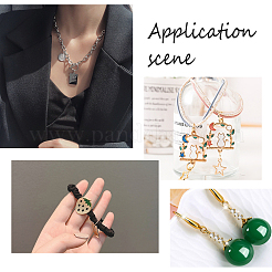 480Pcs 4 Colors Alloy Round Rings&nbsp;FIND-CA0001-98