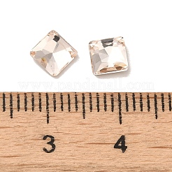 Glass Rhinestone Cabochons&nbsp;RGLA-P037-06A-D261
