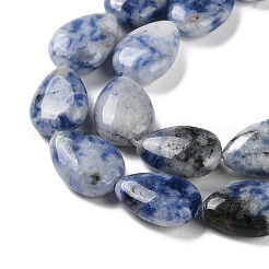 Natural Blue Spot Jasper Beads Strands&nbsp;G-K357-A06-01