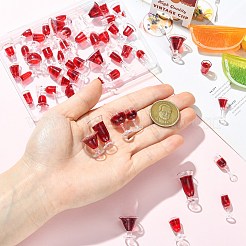 50Pcs Miniature Acrylic Wine Glass&nbsp;MIMO-CJ0001-01