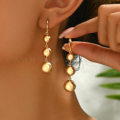 Iron Tassel Hoop Earrings&nbsp;TK9810-2