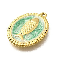 304 Stainless Steel Enamel Pendants&nbsp;STAS-Q347-08B-G