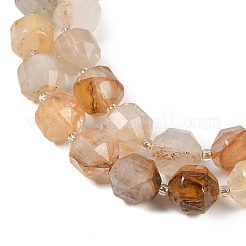 Natural Dendritic Quartz Beads Strands&nbsp;G-O201B-150H