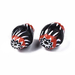 Handmade Millefiori Lampwork Beads&nbsp;LAMP-S197-015