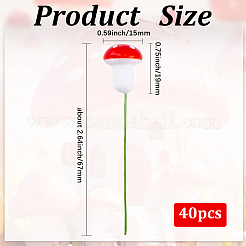 40Pcs Foam Decoration&nbsp;DJEW-SP0001-24B