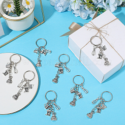 20Pcs Alloy Keychains&nbsp;KEYC-SC00009