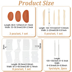 Clay Tools Kits&nbsp;DIY-FG0005-67A