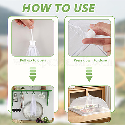 Polyester Dish Cover&nbsp;AJEW-WH20064-08B