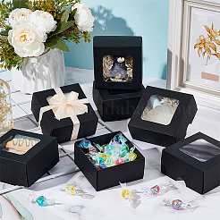 Square Kraft Paper Storage Gift Boxes&nbsp;CON-WH0095-100A-02