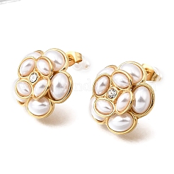 304 Stainless Steel Stud Earrings for Women&nbsp;EJEW-A164-03G
