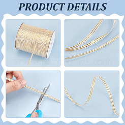 Polyester Ribbons&nbsp;SRIB-WH0011-219A-01