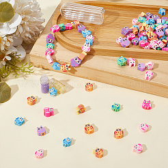300Pcs Handmade Polymer Clay Beads&nbsp;CLAY-ME0001-07