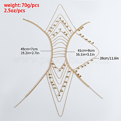 Ally Multi-Layered Chain Shoulder Body Chains for Women&nbsp;FS-WG8BC0E-01