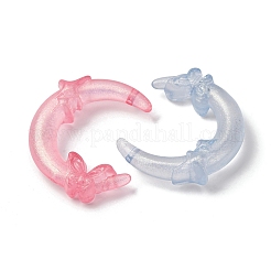 Luminous Transparent Acrylic Beads&nbsp;X-LACR-S001-10
