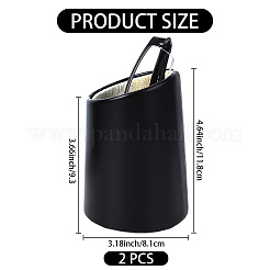 PU Leather Eyeglasses Display Holder&nbsp;ODIS-WH20003-07B