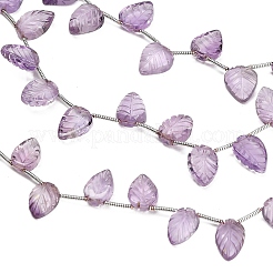 Natural Amethyst Carved Beads Strands&nbsp;GG-CBA0C95-E04-01
