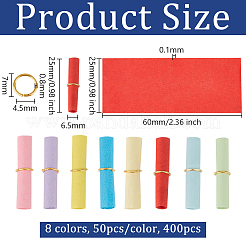 400Pcs 8 Colors Mini Wishing Bottle Paper&nbsp;AJEW-OC0005-10