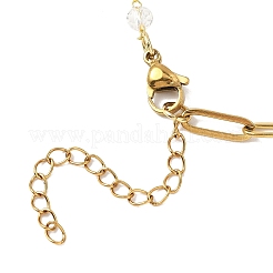 304 Stainless Steel Paperclip Chain Bracelet Making&nbsp;AJEW-JB01434-02