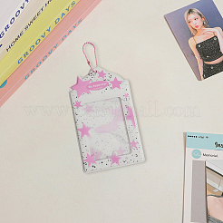 2Pcs Star Pattern PVC Plastic Photocard Holders&nbsp;DIY-CP0013-23A