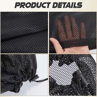2Pcs Polyester Drawstring Filter Bags&nbsp;DIY-WH20002-629A-1