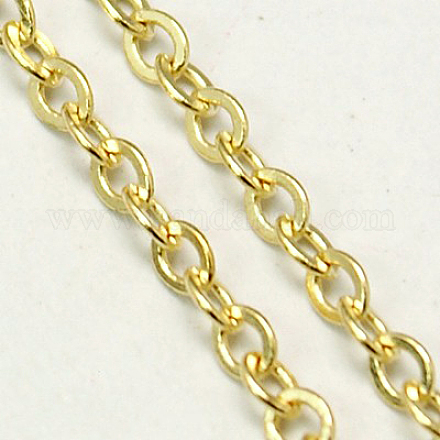 Brass Cable Chains&nbsp;X-CHC-E002-S-1