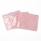 Plastic Resealable Bag, Storage Bags, Self Seal Bag, with Top Seal, Cartoon, Pink, Strawberry, 10x11x0.15cm, Unilateral Thickness: 2.7 Mil(0.07mm), 100pcs/bag